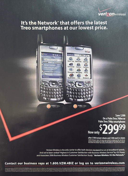 2006 Verison Wireless & Treo Smartphones Magazine S