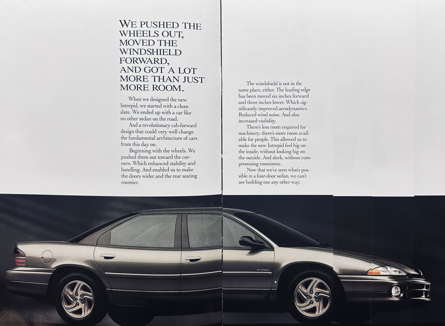 1992 Dodge Intrepid Magazine Insert - Multiple Pages - Heavyweight Paper