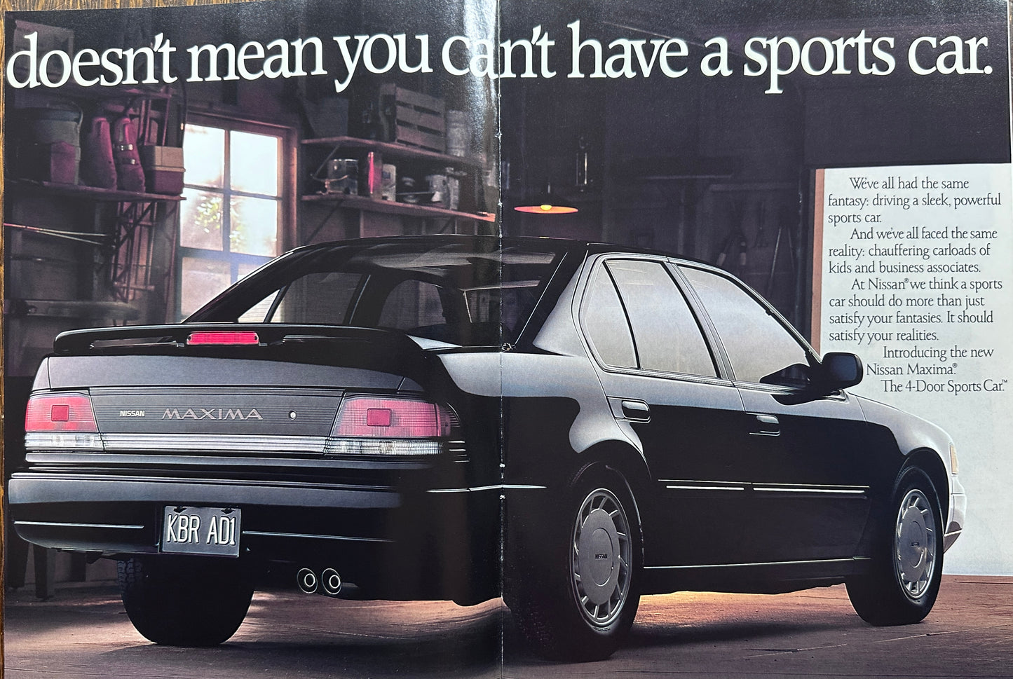 1988 Nissan Maxima Magazine Insert - Multiple Pages (8)