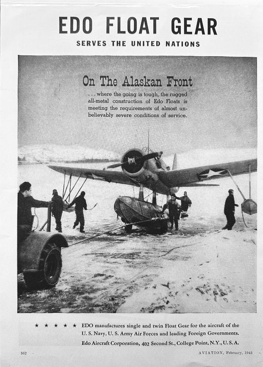 1943 EDO Float Gear - On the Alaskan Front - Warbird on Ice