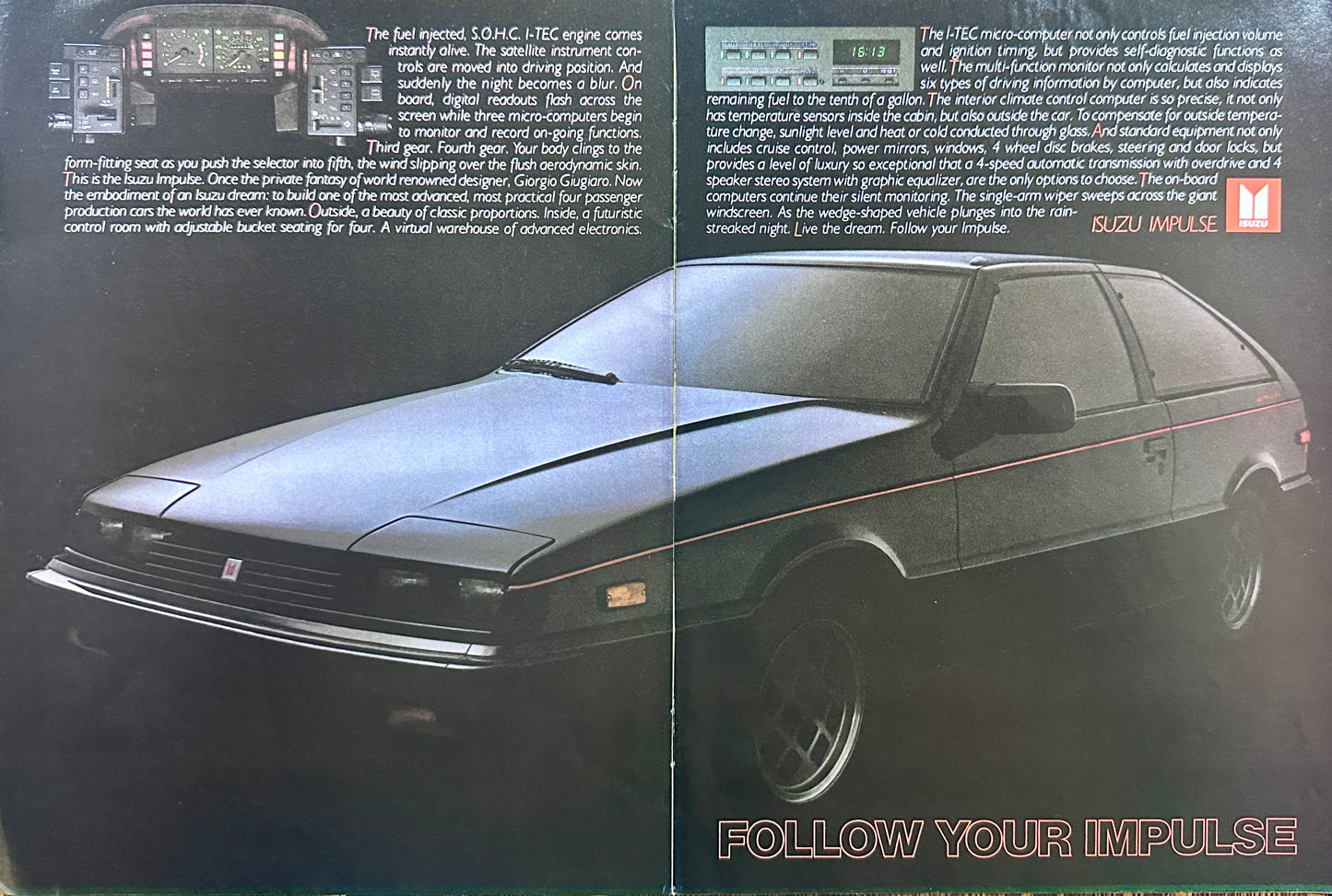 1983 Isuzu Impulse Road Test Article + Pictures