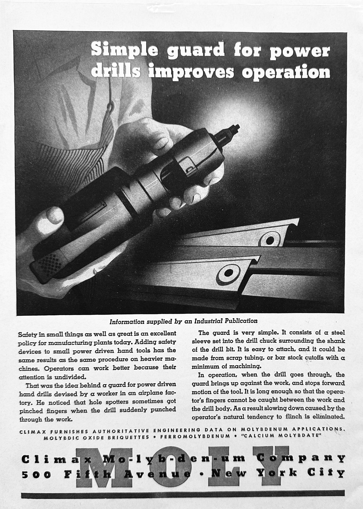 1943 Wright Aircraft Engines & Climax Molybdenum Co WWII Era Ads