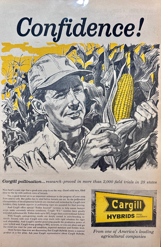 1960 Cargill Hybrid Seed Corn - Means Confidence - Vintage Ad