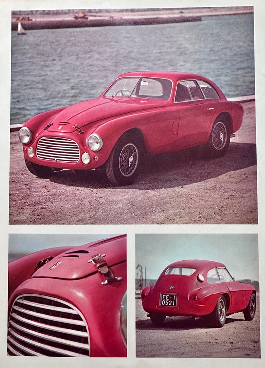 1965 Road & Track Feature Magazine Article on a Ferrari 195 Sport Coupe