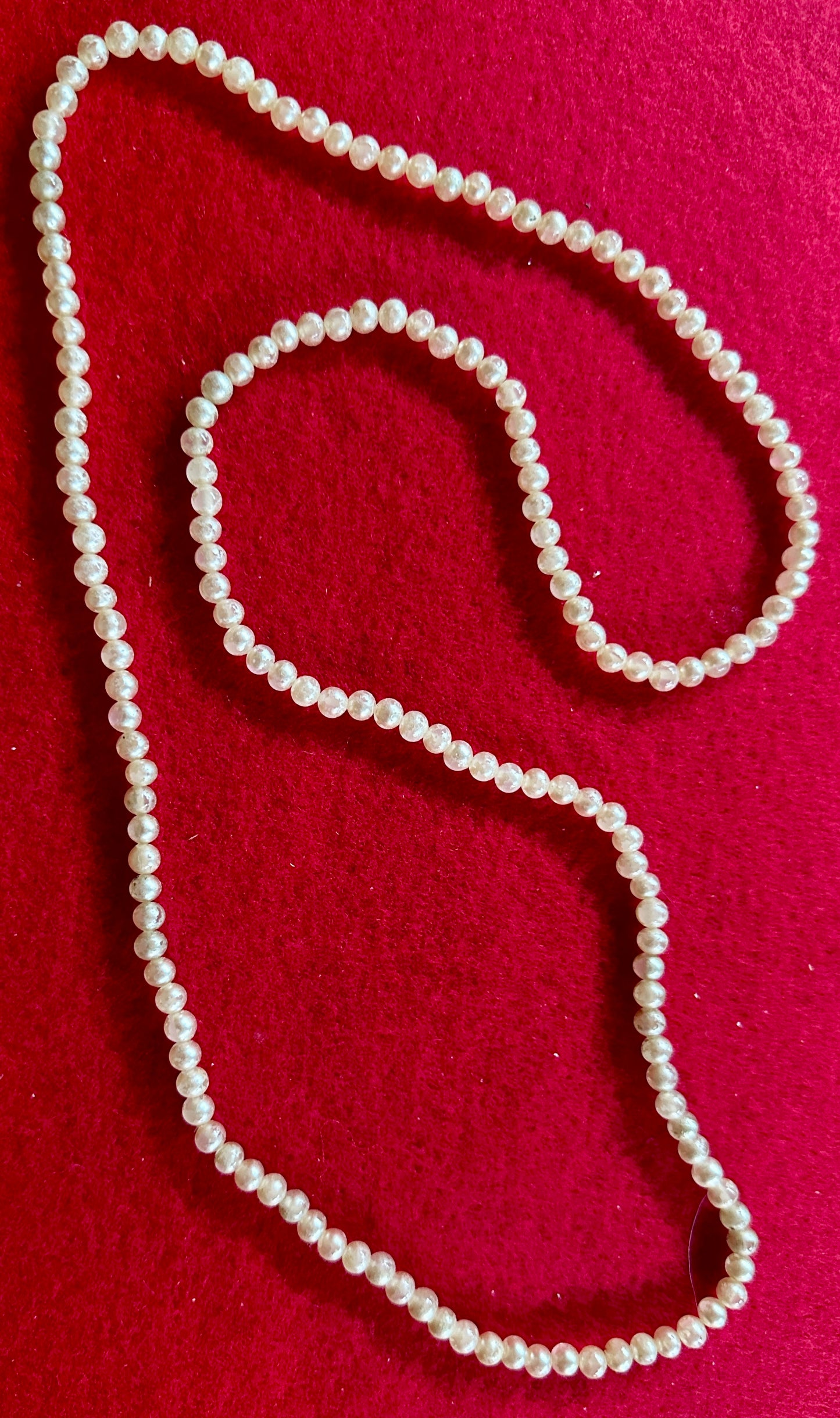 1940's Vintage Lot of Faux Pearl Necklaces