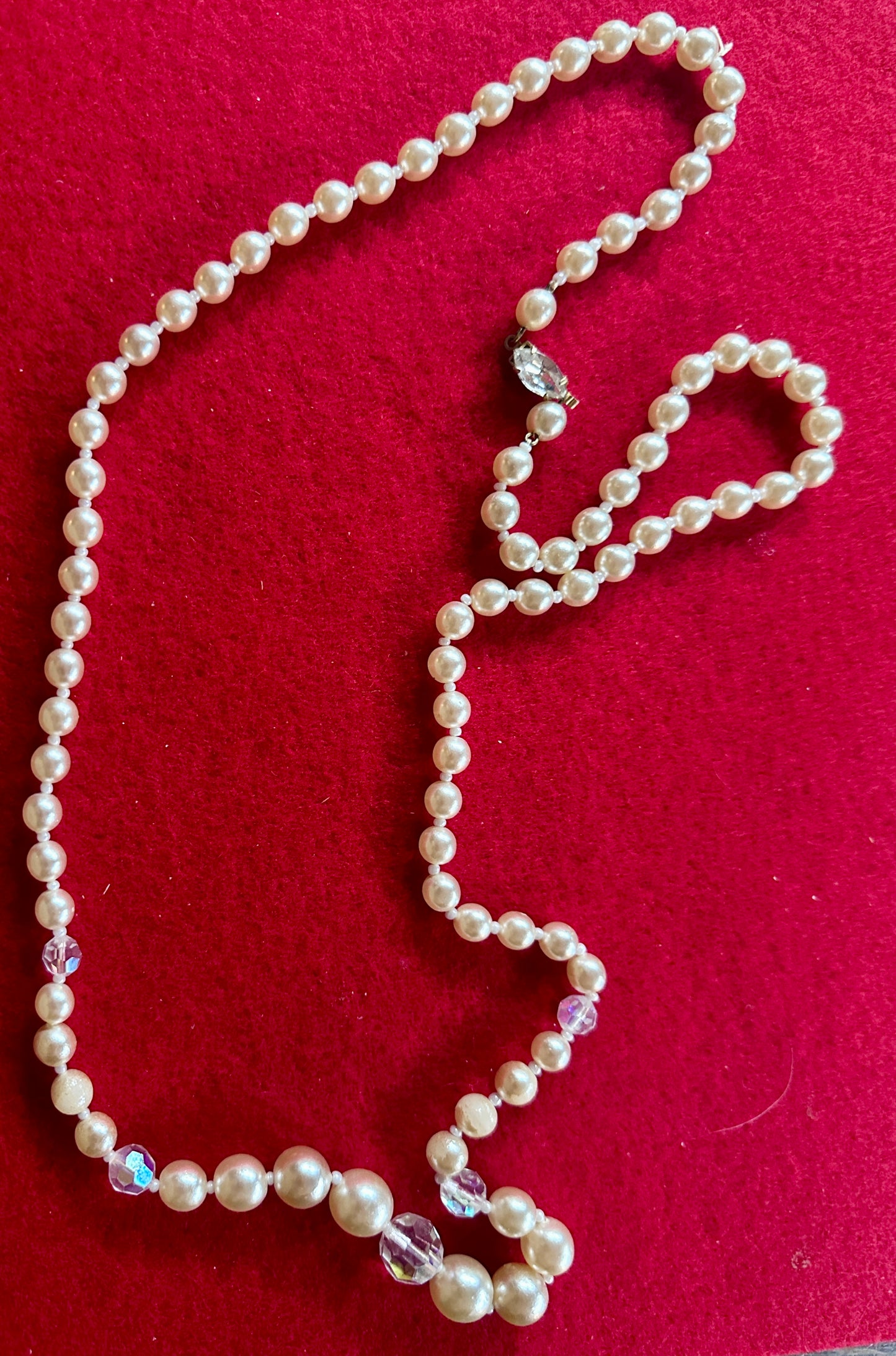 1940's Vintage Lot of Faux Pearl Necklaces