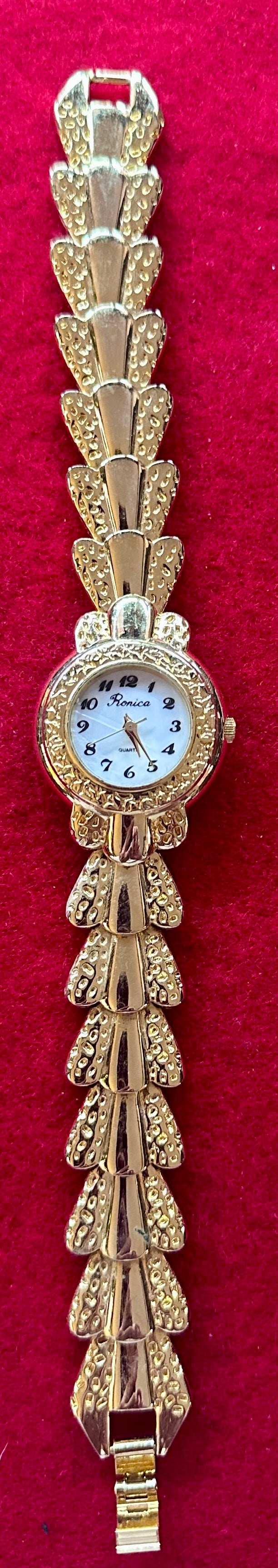 1980's Lot of 5 Ladies Fashion-Formal Analog Wrist Watches - Non-running
