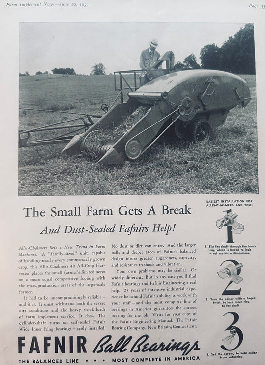 1939 Nebraska Tractor Test Report For Allis-Chalmers RC (Distillate) S45