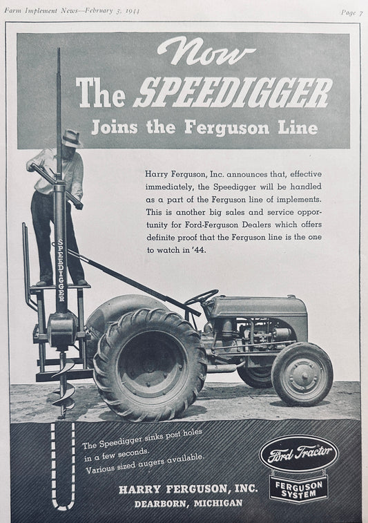 Lot of Ferguson Ford- Ferguson Ads 1944-1949 N366