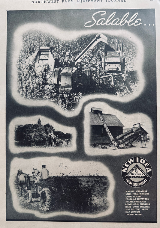 1938 2-Page New Idea Product Line Seasonal...Profitable Vintage Ad N711