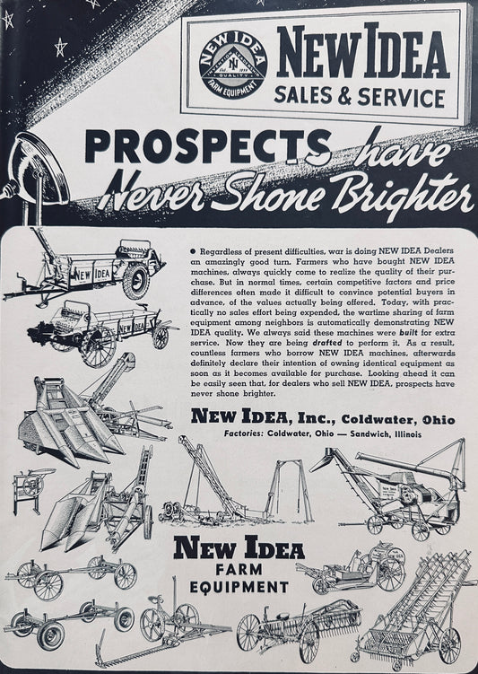 1944 New Idea Prospects Have Never Shone Brighter #5046
