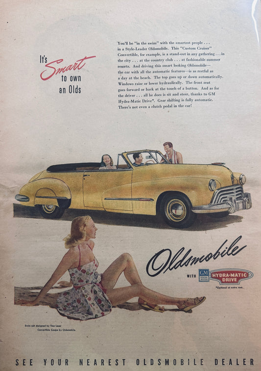 1974 Masterpiece Ad of Yesteryear - #663 - Oldsmobile Custom Cruiser