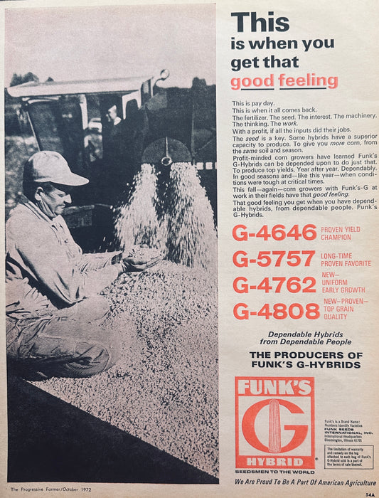 1972 Funk's G Hybrid - When You get That Good Feeling #868
