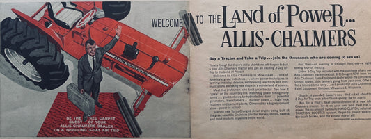 1962 Allis-Chalmers Centerfold - Welcome to the Land of Power #938