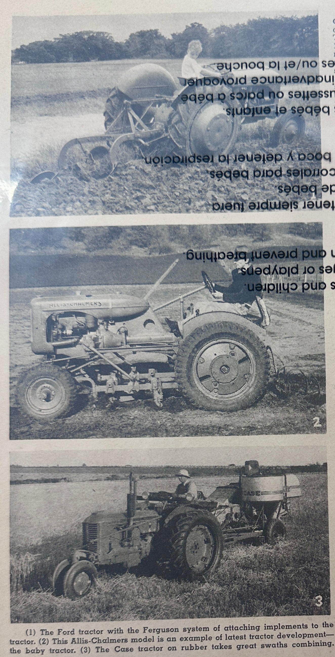 1941 Article on Early Tractors & Gas Engines Showing Real Photos AD #1256