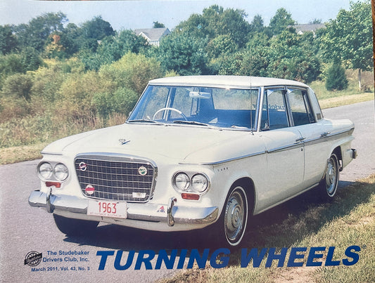2011 Vol. 43 No.3 Turning Wheels - Studebaker - 1963 Lark - SDC-1