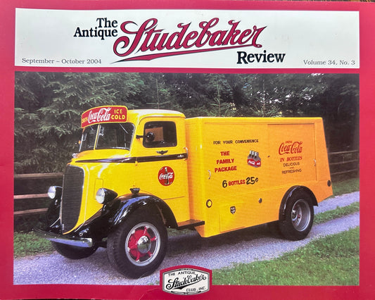 2004 Antique Studebaker Review Vol 34 No 3 Oct  - Coca-Cola Delivery Truck SDC-5