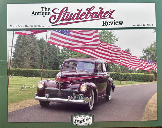 2012 Nov-Dec Antique Studebaker Review Vol 42 No 4 SDC-10