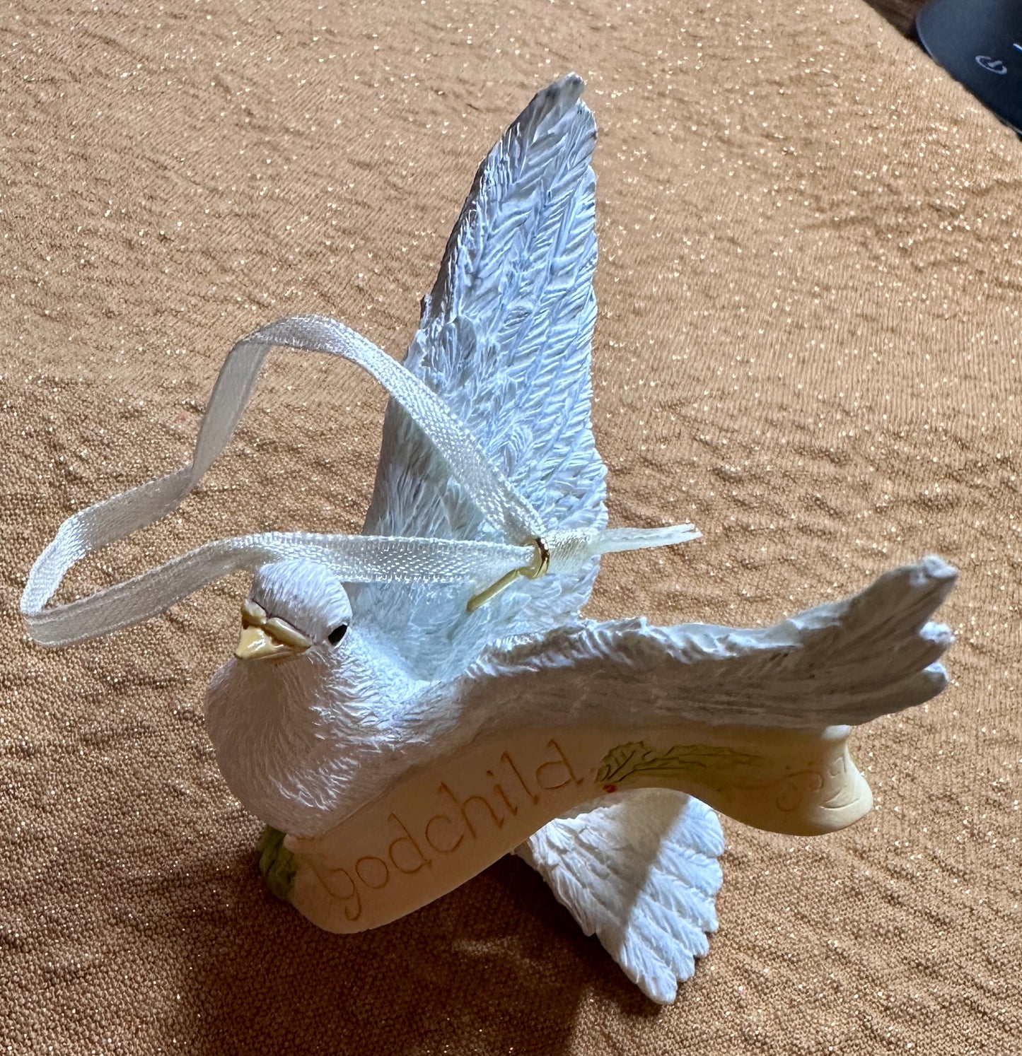 2005 Hallmark Keepsake Ornaments - GodChild - White Dove