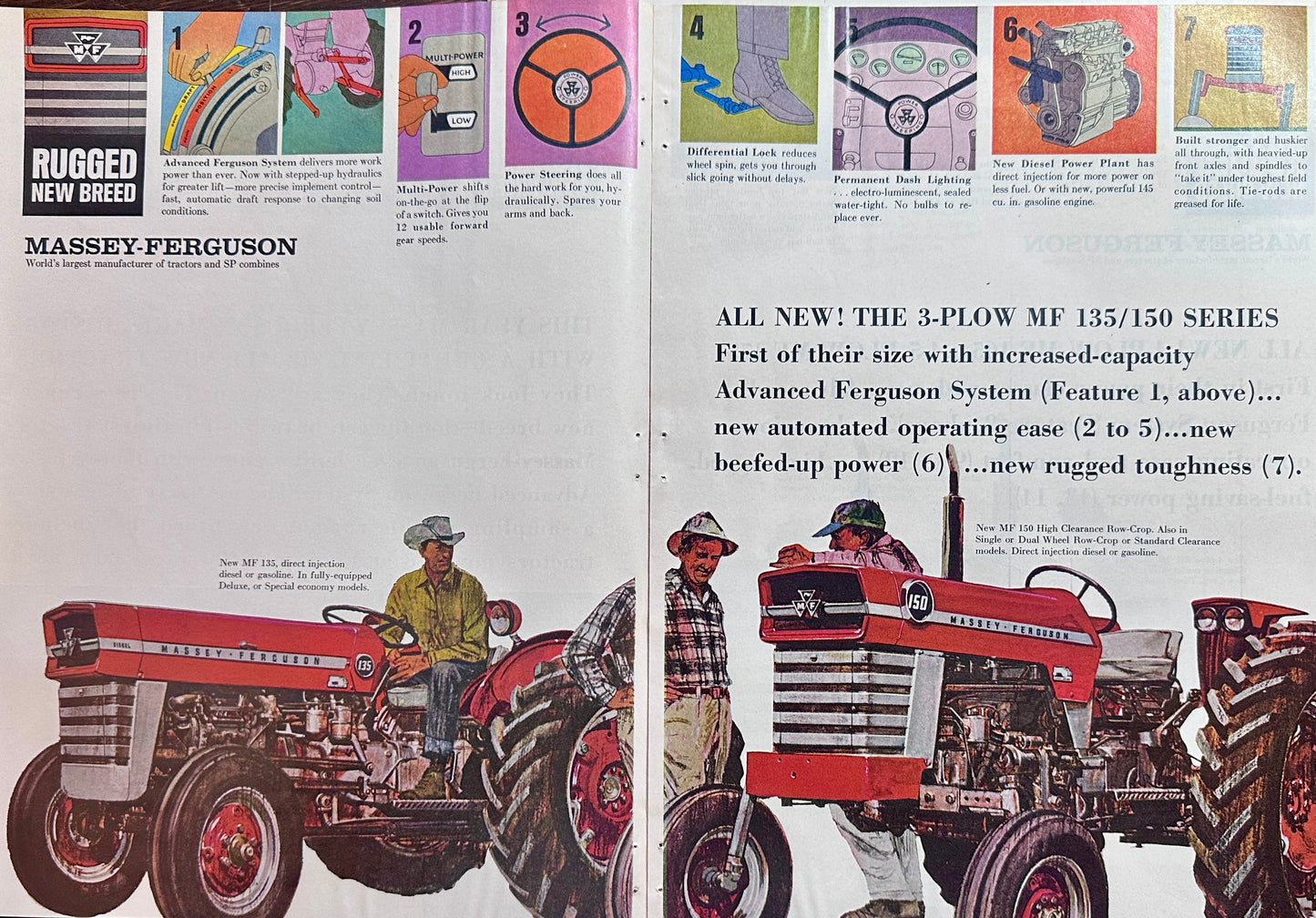 1965 Massey-Ferguson (8-Page) Magazine Ad Insert Ad#1530