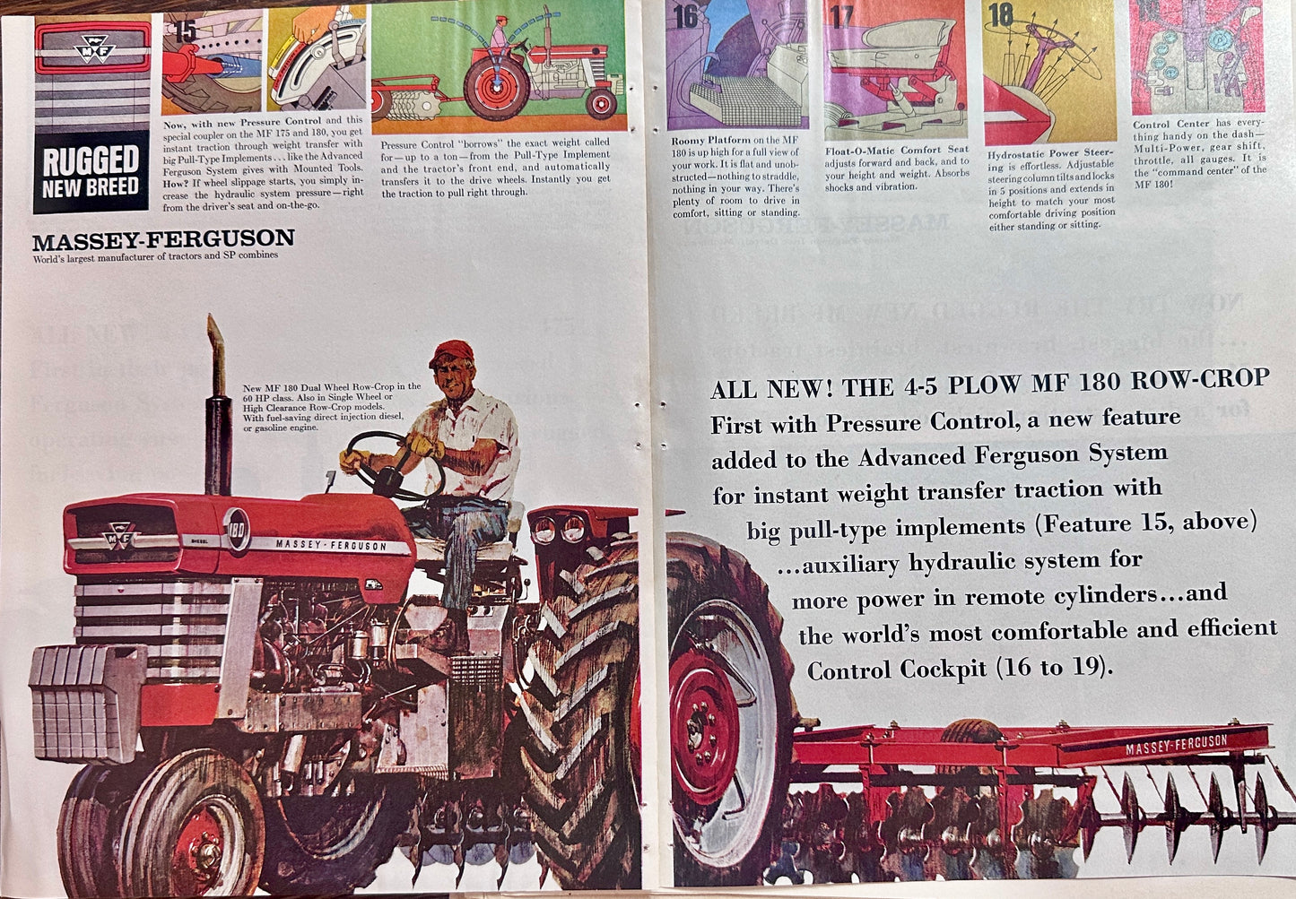 1965 Massey-Ferguson (8-Page) Magazine Ad Insert Ad#1530