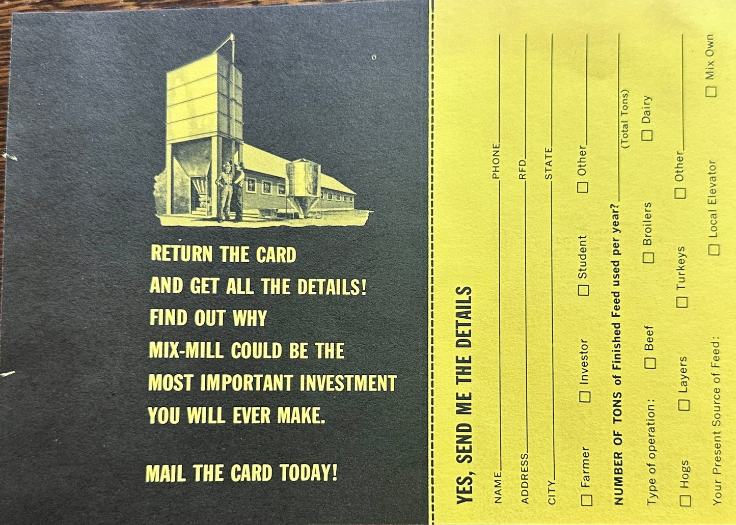 1965 (2-Page) Mix-Mill Feed Processing System - Bluffton, IN Ad #1511
